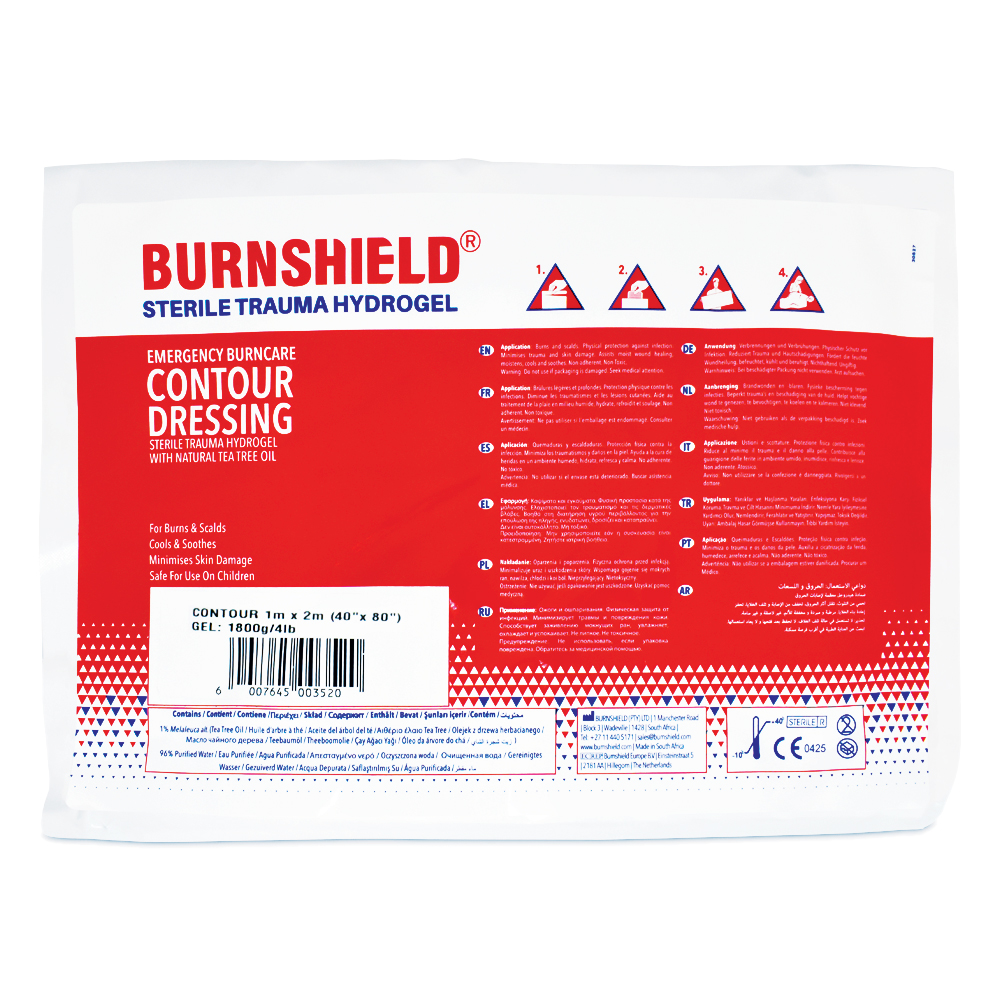 Burnshield deken
