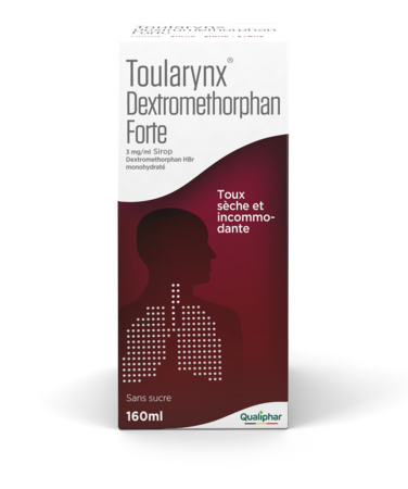 Toularynx Dextromethorphan Forte 3mg/ml Sir. 160ml