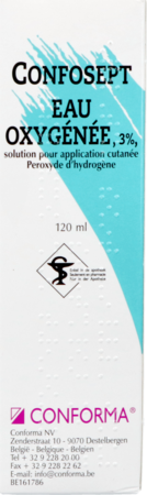 Confosept Zuurstofwater 1 X 120ml