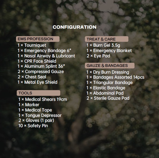 Sac IFAK rempli Rhino Rescue