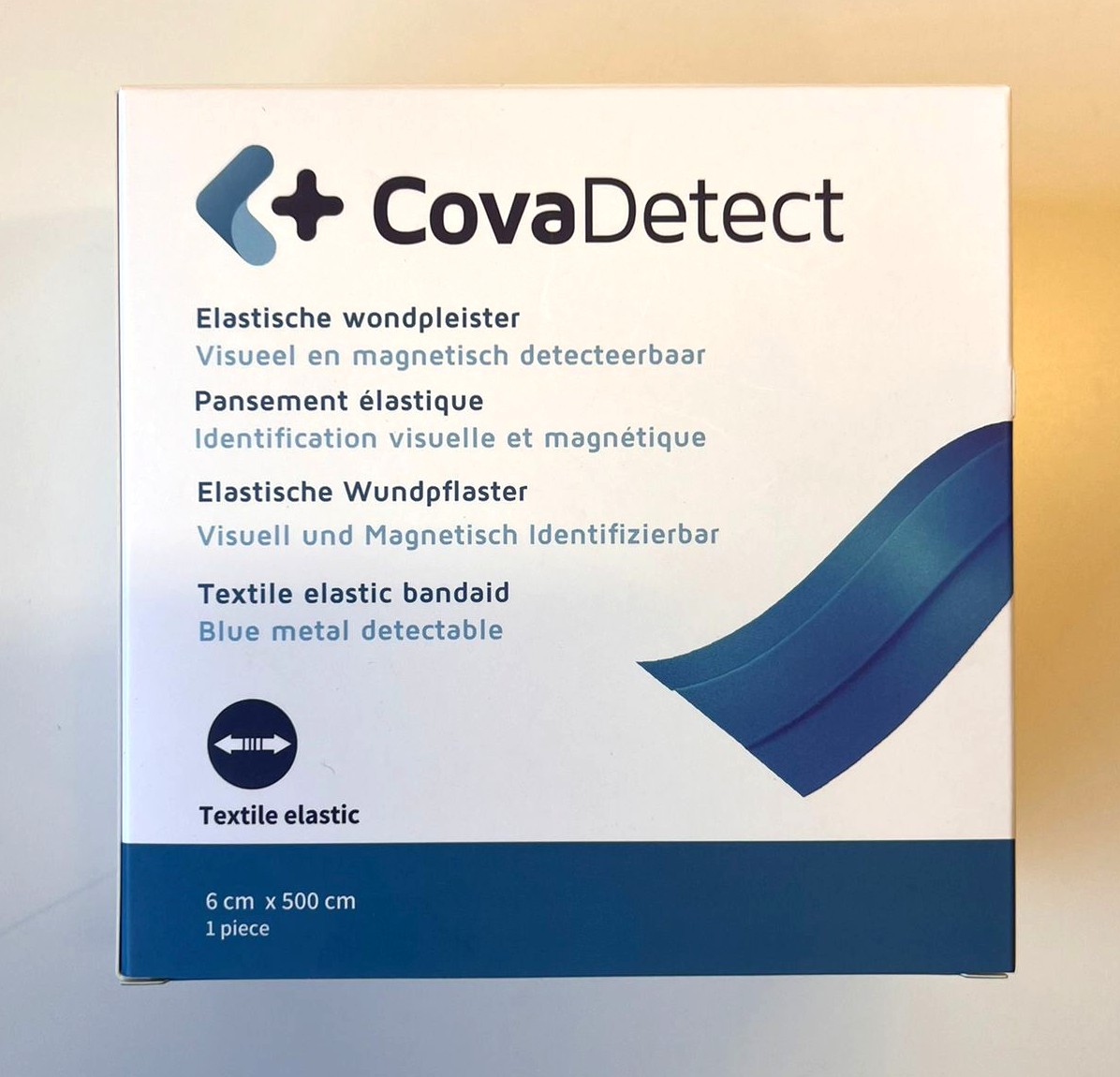Covadetect detecteerbare textiel pleister