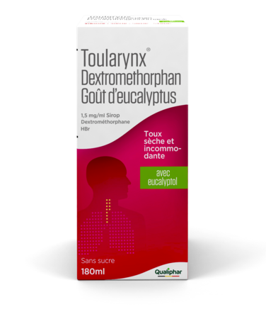 Toularynx Dextromethorphan Eucalyptussmaak 180ml siroop