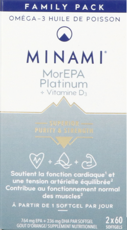 Minami Morepa Platinum + Vit D3 Caps 120