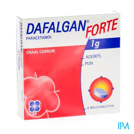 Dafalgan Forte 1g Agrume Comp Efferv. 8