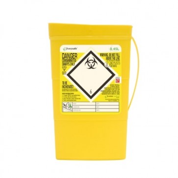 Naaldcontainer Sharpsafe 0,45L