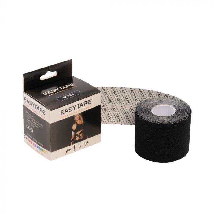 Easytape kinesioloty tape 5x 5 cm zwart