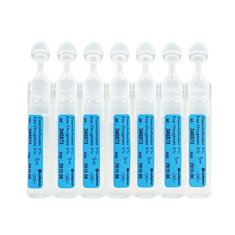 Zuurstofwater ampoules