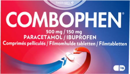 Combophen 500mg/150mg Filmomh Tabl 16
