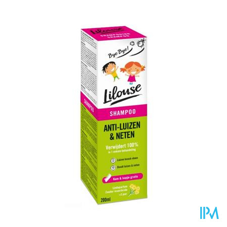 Lilouse Shampoo A/poux Lentes 200ml