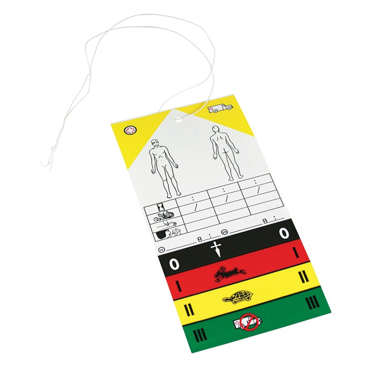 Pack De 25 Étiquettes De Triage Mettag – Pour Risque Chimique, Biologique Ou Matières Dangereuses